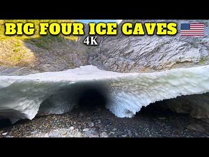 BIG FOUR ICE CAVES 4K Hike | Breathtaking Trail in Granite Falls, Washington