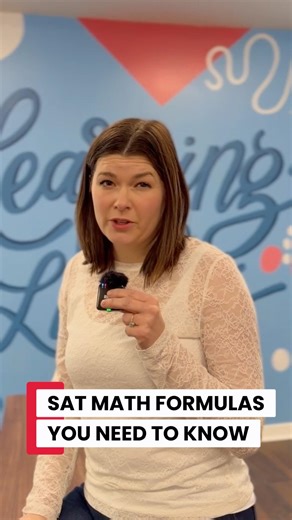 SAT Math Formulas You NEED TO KNOW!
