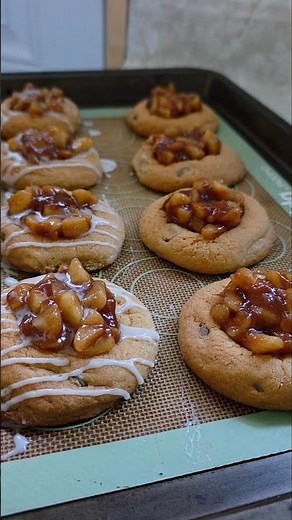 Apple Pie Cookies!#shortvideo #recipe #easy #Cookie #Applepie
