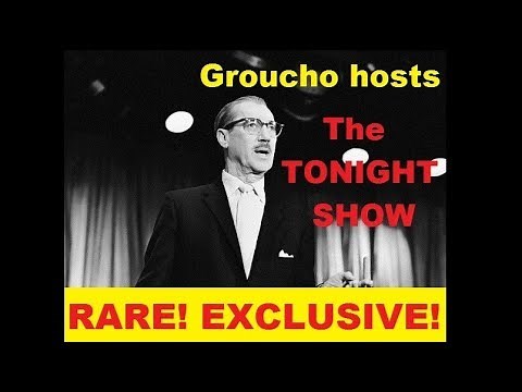 RARE AUDIO: Groucho hosts The TONIGHT SHOW. . . with guest Lillian Roth! (1962) [EXCLUSIVE!]