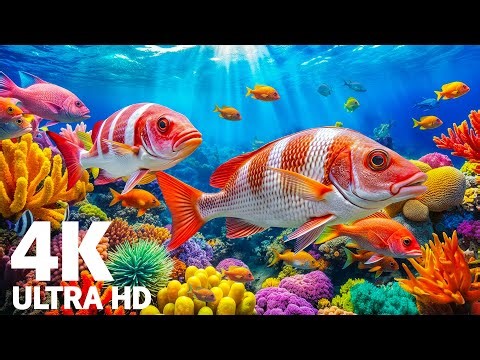 Amazing 4K Ocean Adventure - Explore Ocean Life and Tropical Fish with Relaxing Music #6