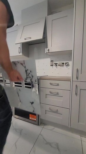 1.2K views · 3 comments | Splashback installation #splashback #backsplash #kitchendesign | 3D Splashbacks | Facebook