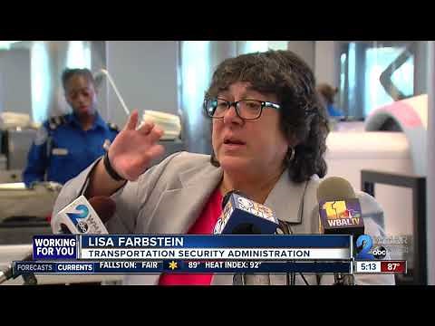 BWI testing out new 3D scanner that lets TSA see inside your luggage