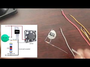 Thermistor MOSFET Fan Controller (Circuit construction) - Part 2