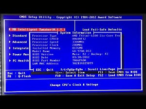 Обновление на материнской плате BIOS GA 970A DS3