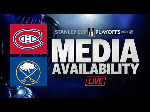 Montreal Canadiens @ Buffalo Sabres Game 6 Post-Game Media Availability