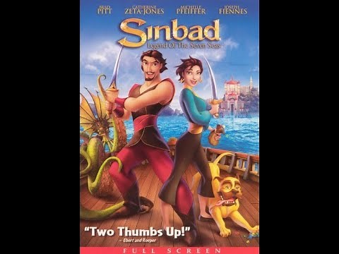 Opening To Sinbad: Legend of the Seven Seas 2003 DVD (Full Screen)