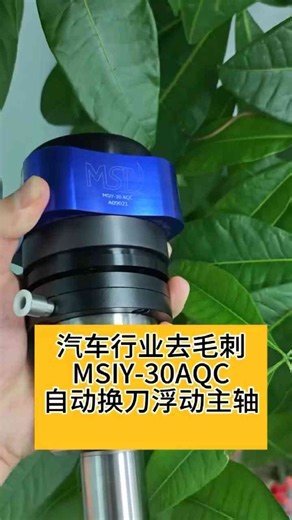 汽车行业打磨去毛刺打磨头MSIY-30AQC自动换刀浮动主轴