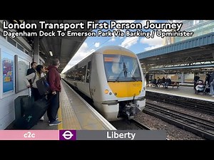 London Transport c2c & Liberty Line Journey: Dagenham Dock To Emerson Park Via Barking & Upminister