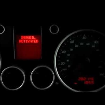 vw touareg stering lock