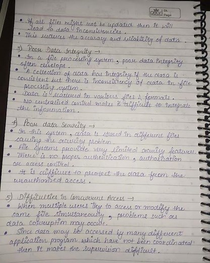 Traditional file system and its limitations bsc 5th sem #important topic #notes #computerscience