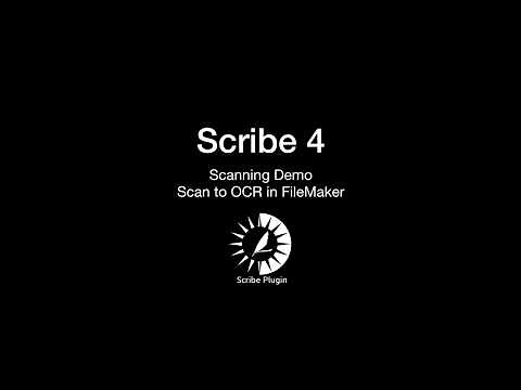 FileMaker OCR Demo #2 - Scan Paper and Split PDF Files using 360Works Scribe 4 FileMaker Plugin