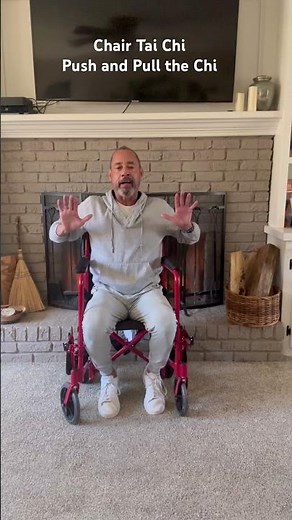 Chair Tai Chi is great if you’re unable to stand for extended periods or use a wheelchair.