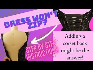 LEARN HOW TO CREATE A PERFECT CORSET LACE-UP: DETAILED Step-by-Step Tutorial with my SECRETS!