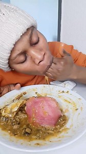 289K views · 2.5K reactions | Pink fufu mukbang delicious  | Miss Jenny | Facebook
