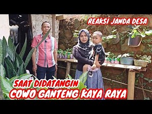 KAGET !! COWO GANTENG TAJIR ASAL SUMATRA BERSILATURAHMI KE RUMAH TEH SUSI JANDA DESA ANAK DUA