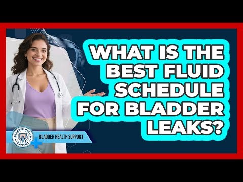 What Is The Best Fluid Schedule For Bladder Leaks?