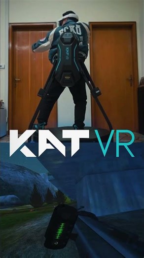 The KATVR treadmill is the missing piece of your VR dream🔥🔥@anassfilms_gaming