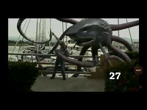 Sharktopus villian defeats