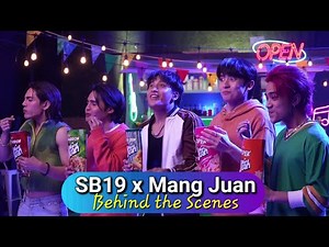 MANG JUAN REPUBLIC SHARES SB19 COMMERCIAL BEHIND THE SCENES