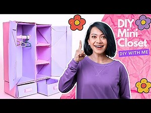 How to build a mini room | Mini Closet Décor Ideas | DIY mini closet