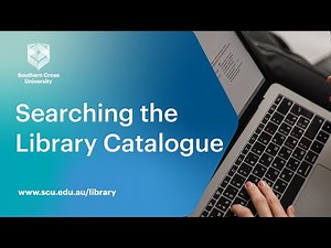 SCU Library - Searching the Library Catalogue