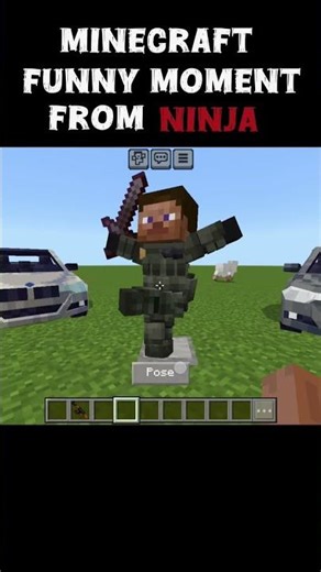 Minecraft funny moment from ninja 🥷|| ft.@IMTIYANO ||