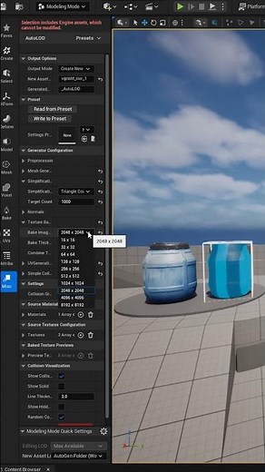 Geometry Optimization In a Few Clicks | Unreal Engine 5