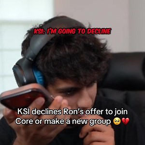 Invite to Core: KSI Declines Ron's Offer