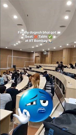 iit bombay dogesh bhai come in live lacture hall teacher and student was 😲 shocked..