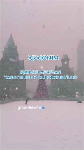 Akamga yangi yil tabrigi