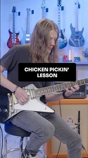 Chicken pickin’ lesson from ​⁠‪@cooperboyd3341‬ 🎸 #chickenpickin #guitar #gibson #guitarlesson