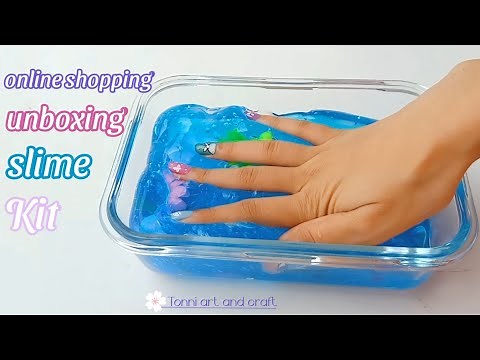 My Slime kit - UNBOXING SLIME KIT / Slime set / unboxing and review
