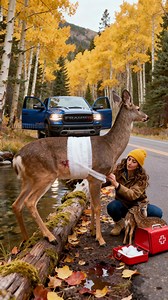170K views · 1.1K reactions | Woman Saves Deer Mother And Fawns From Deadly Accident! #deer #rescue #wildlife | Peter Vu TV | Facebook