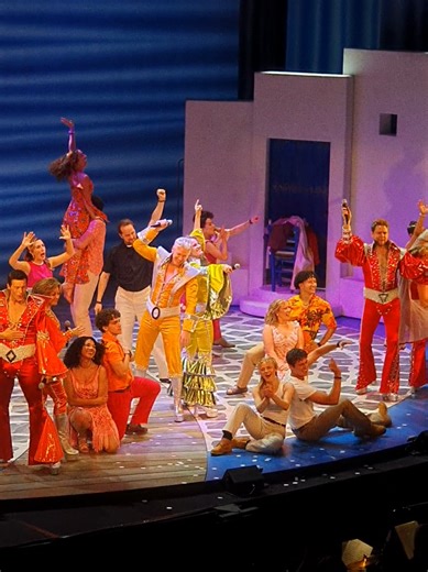 Mamma Mia 30.12.25 7:30PM 📍Playhouse Theatre, Edinburgh #Musical #Theatre #MammaMia #ABBA #Edinburgh