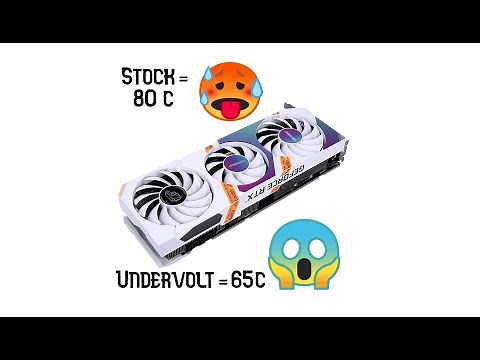 RTX 3070 Undervolt Guide and benchmark (for beginners from a beginner)