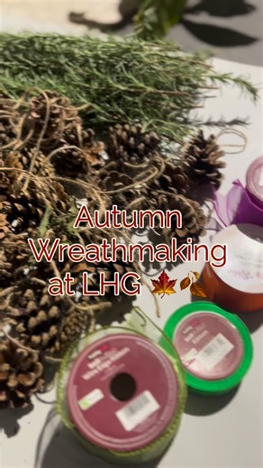 Some clips from Autumn wreath making at @lhgtaproom 🧡 Gorgeous burnt orange arrangements. So glad I got the pumpkin picks for the finishing touch 🎃 Thanks everyone who came along ✨ | Paige & Wynter