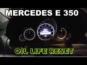 HOW TO RESET OIL SERVICE LIGHT FOR MERCEDES W212 E350 2009-2016 THE EASY WAY #e350 #oilservice