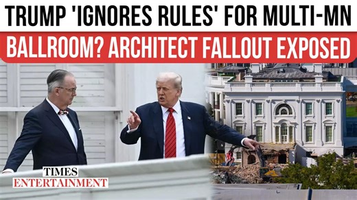 Trump–Architect Ugly 'Rift' Over White House Ballroom Exposes East Wing Controversy