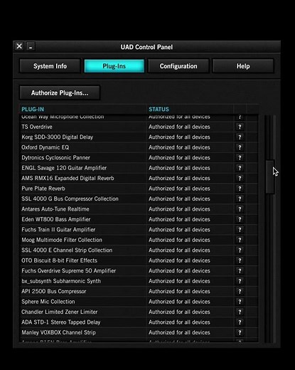 UNLOCKING ALL UNIVERSAL AUDIO PLUGINS UAD-2