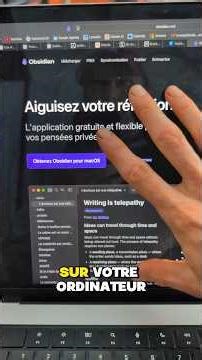 Claude + Obsidian : Créer une mémoire externe surpuissante 🚨 #Claude #Obsidian #Claudecode #Mémoire