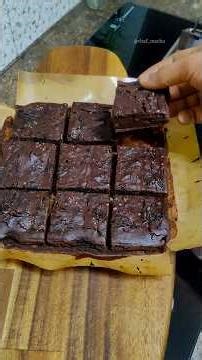 Stop scrolling! 🛑 This is the HEALTHIEST Fudgy Brownie you'll ever eat! 🍫✨