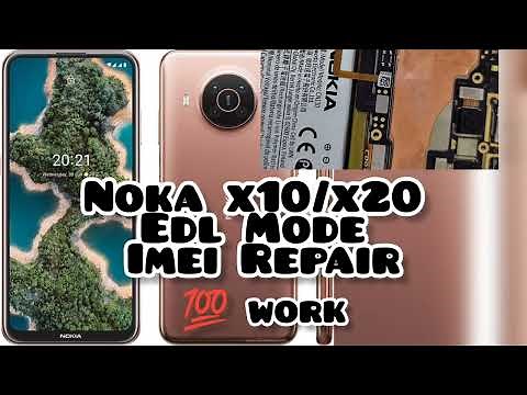 Nokia X10/X20 TA-1341 edl point or edl Mode/imei Repair on 100% Work
