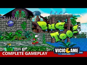 🎮 Bug Too! (Sega Saturn) Complete Gameplay