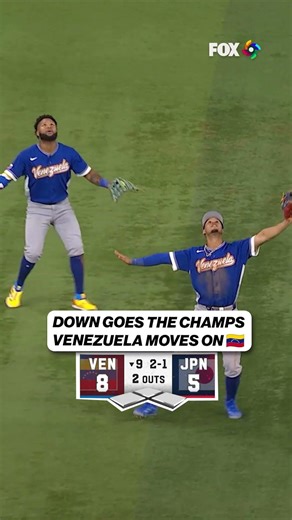 Venezuela is MOVING ON 🇻🇪 #venezuela #worldbaseballclassic #baseball #japan #shoheiohtani