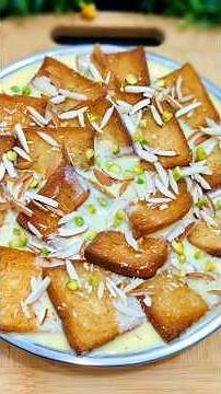 Custard Bread Pudding Recipe | Milk Powder sweet recipe #milkbread #bread #custard #milk #recipe