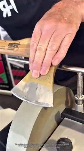 Inside the Precision Axe Sharpening Process | Modern Tool Grinding Technology #9work