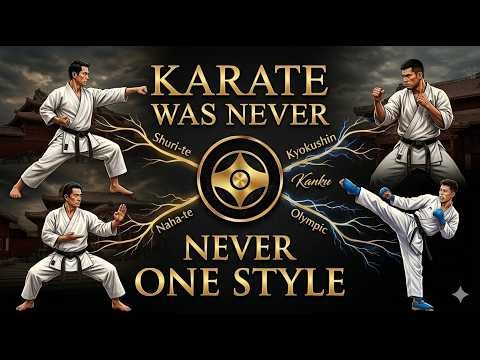 Karate Was Never Just One Style