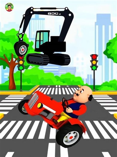 New JCB टायर पैसे में बेच दिया 😱😡 || Cartoon vfx toons || #cartoon #jcb #trending #viral #shorts