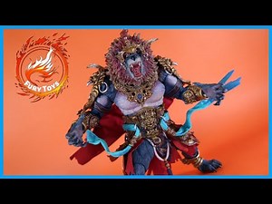 Fury Toys The Record of the Mountain and Sea DEMON GOD AZURE LION Action Figure Review